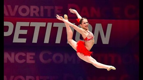 Teen dancer has incredible tricks and flips!