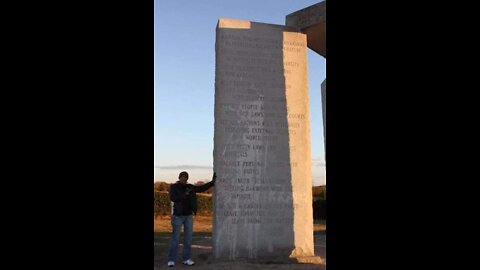 GEORGIA GUIDESTONES ARE NOW COMPLETELY LEVELED.