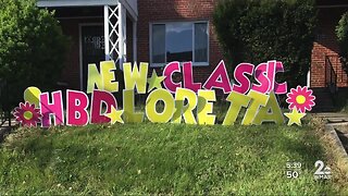 80-year-old celebrates birthday with personal parade in North Baltimore