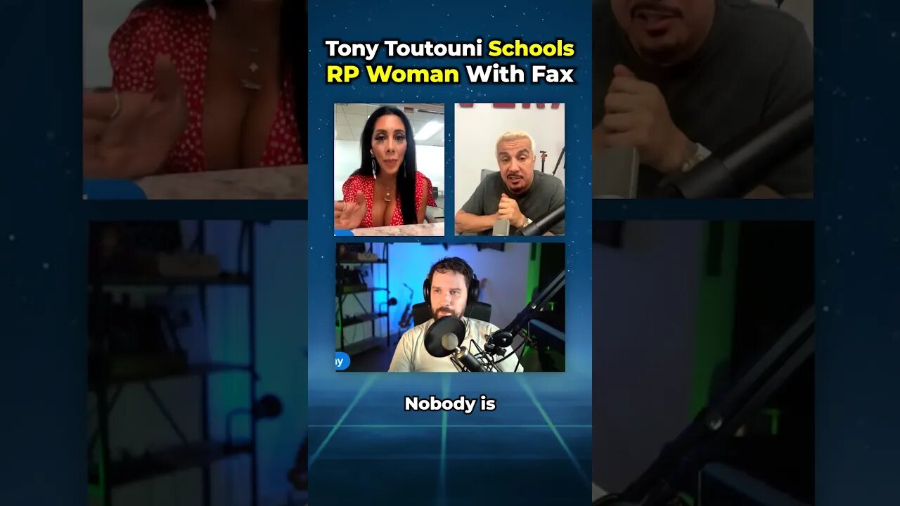 Tony Toutouni & Destiny Hold A Woman Accountable!