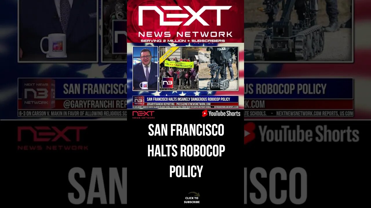 San Francisco Halts INSANELY Dangerous Robocop Policy #shorts