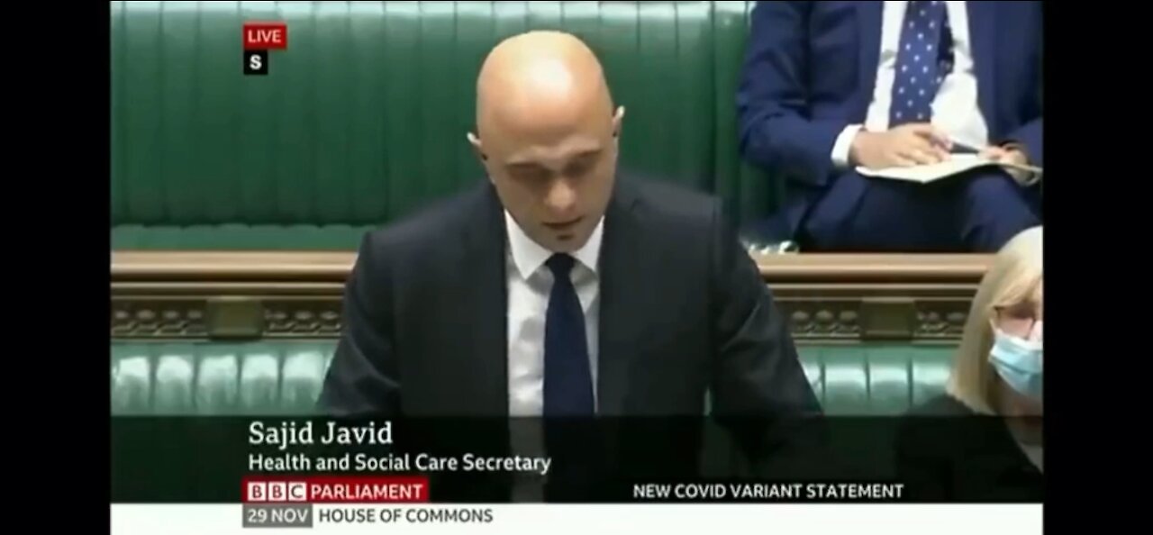 Sajid Javid Health & social care Secretary