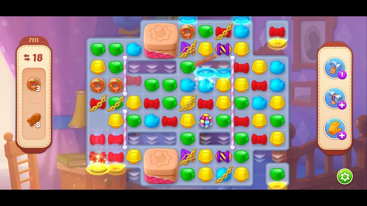 Playrix Homescapes Gameplay Walkthrough Level 7111