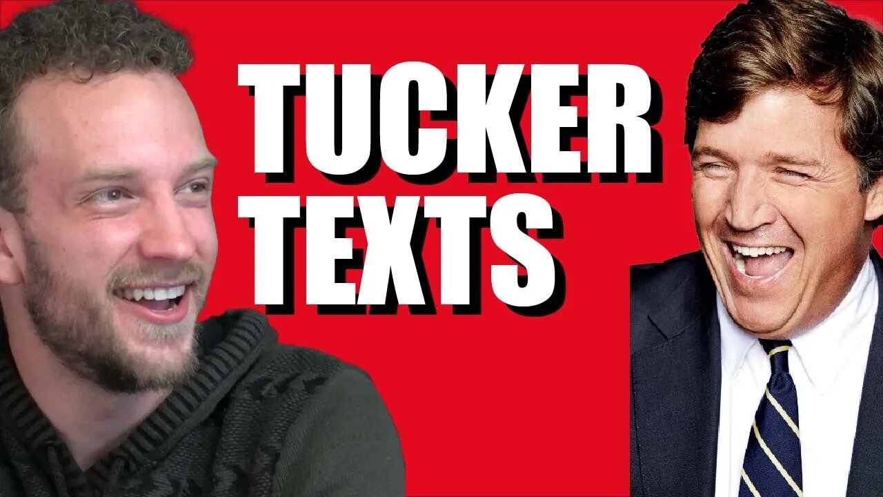 People are PRETENDING this makes Tucker look bad