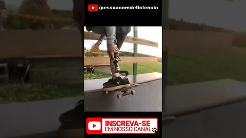 Vamos ver se o youtube vai mostrar este vídeo sobre Pessoa com deficiência