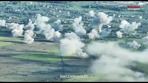 Exclusive footage of military commander Valentin Gorshenin taken from drone in Novomikhailovka (DPR)