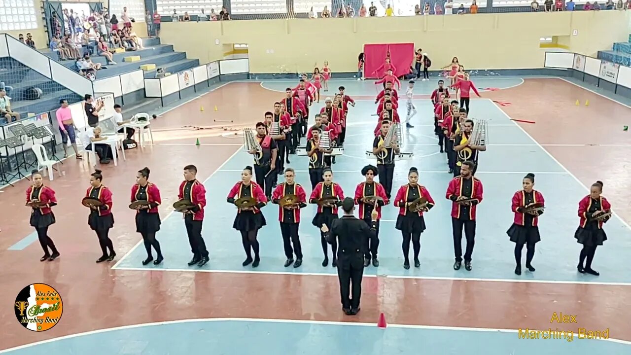 BANDA DE PERCUSSÃO SEVERIANO 2022 NO CONCURSO INTERESTADUAL DE BANDAS E FANFARRAS 2022