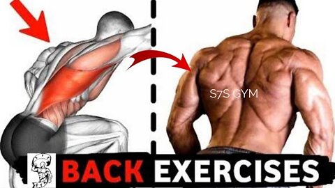 Back workout | Fitness workout | S7S GYM