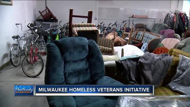 Help homeless veterans by donating home goods