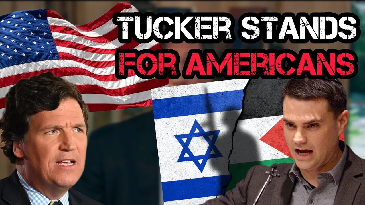 Tucker Carlson ATTACKED by Ben Shapiro Over Israel Palestine Comments