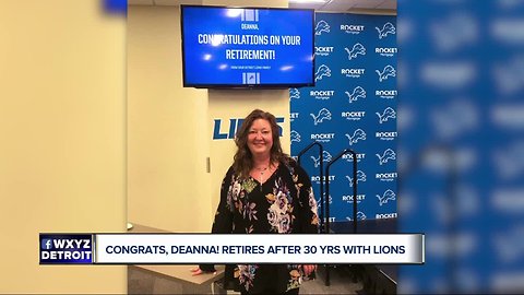 Congrats to longtime Lions employee Deanna Caldwell on her retirement