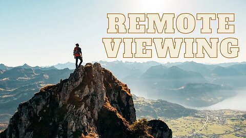 remote viewing beginner