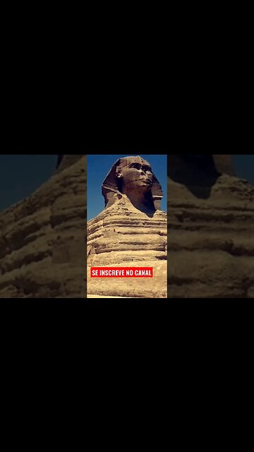 🌍 Os enigmas da grande esfinge de Gisé, Confira🌍#shorts