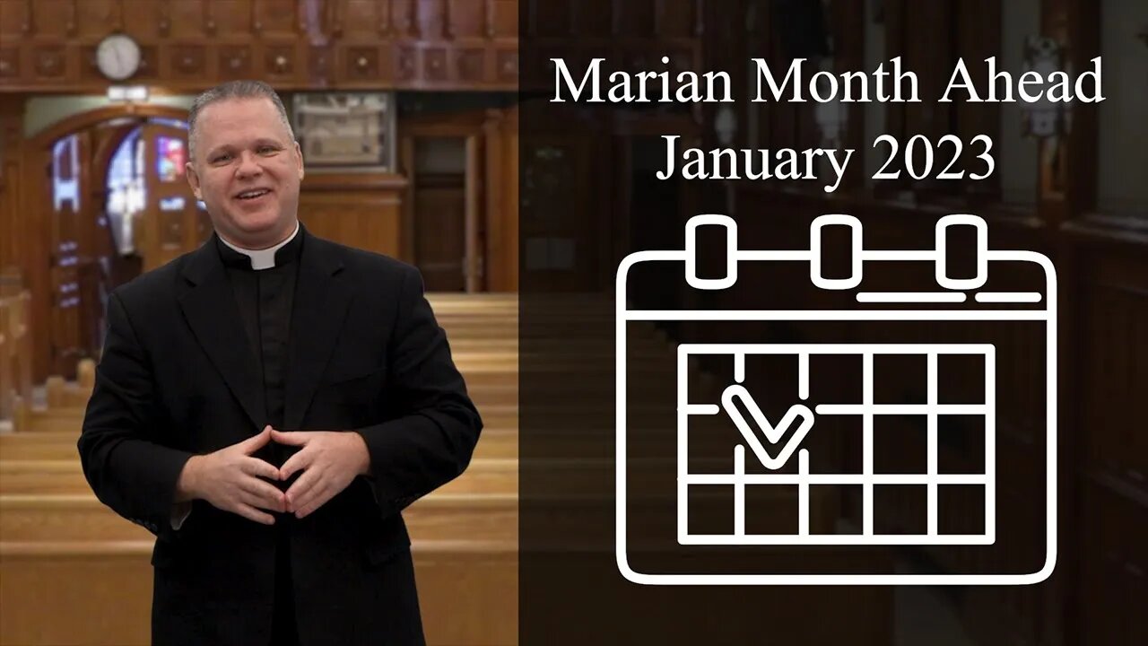 The Marian Fathers' Schedule for January