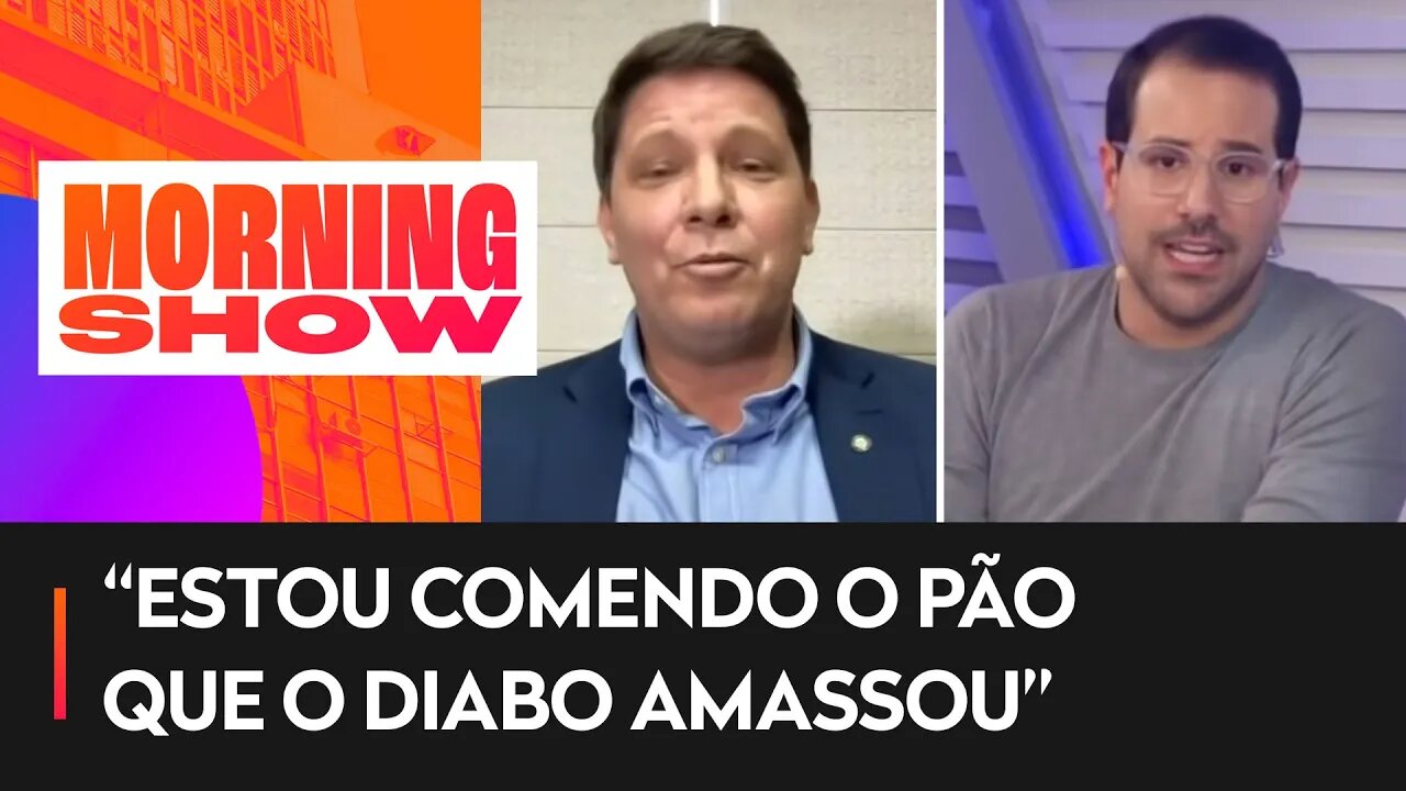 Mario Frias e Paulo Mathias em 'Repita Comigo'
