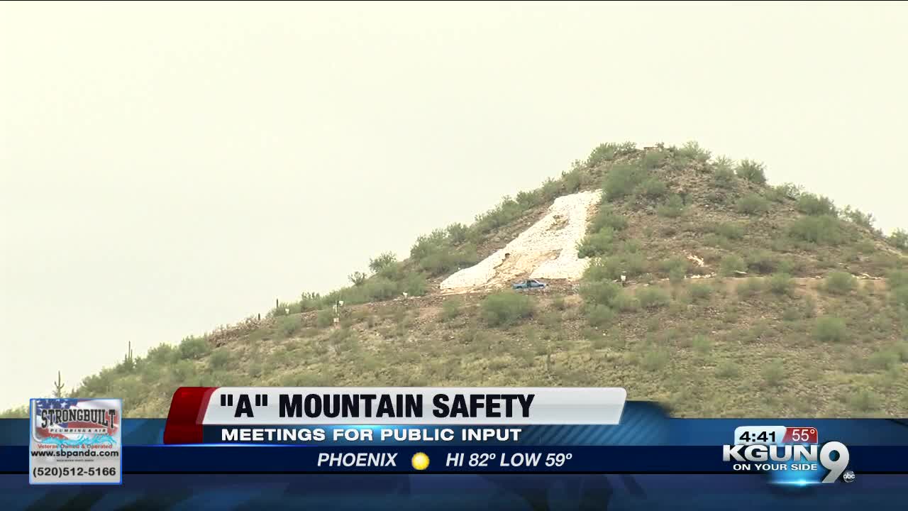 City leaders want to make Tucson's "A" Mountain safer