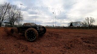 Arrma bigrock bashing to darthvader and terravita