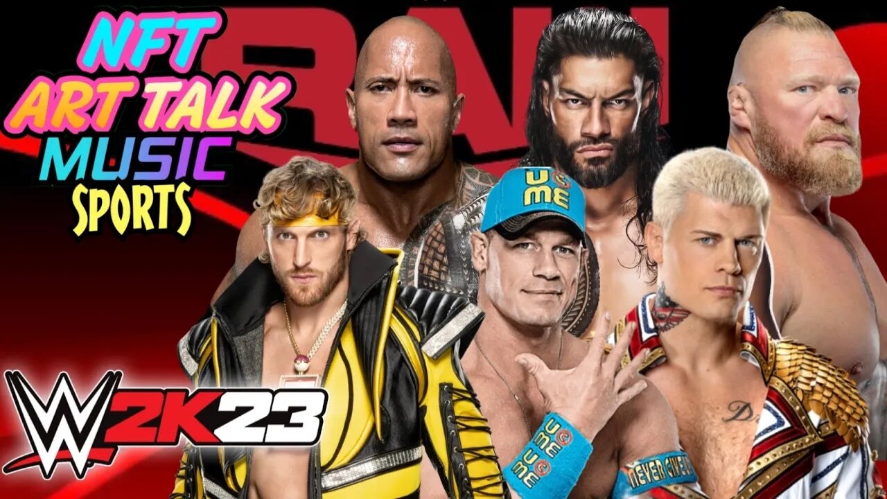 The Rock vs. Roman Reigns 🥊 Logan Paul 🫡 John Cena Cody Rhodes 🏋🏼‍♂️ Brock Lesnar 🎮 WWE 2K23