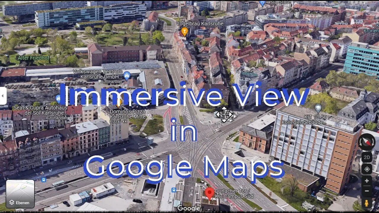 Immersive View: Google Maps wird zum "Flugsimulator".