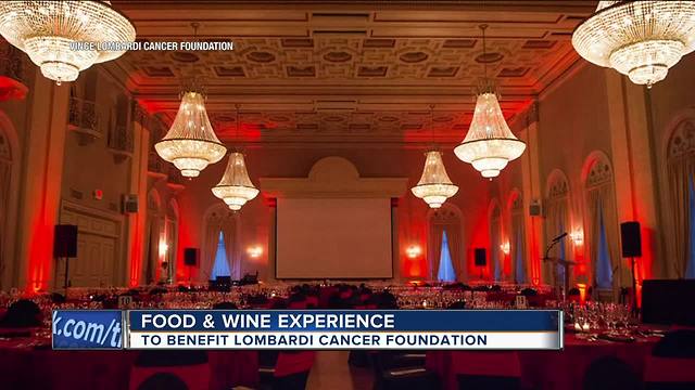 Fuzzy Marek discusses Vince Lombardi Cancer Foundation food and wine event