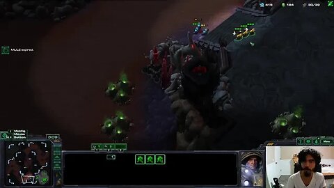 Two smoothbrain Terrans headbutt each other until one emerges victorious TvT (FPV/POV)