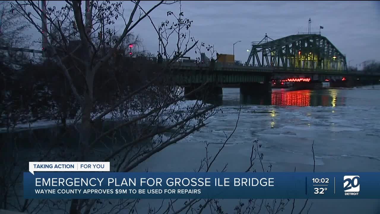 Wayne County approves $9M for repairs of Grosse Ile bridge