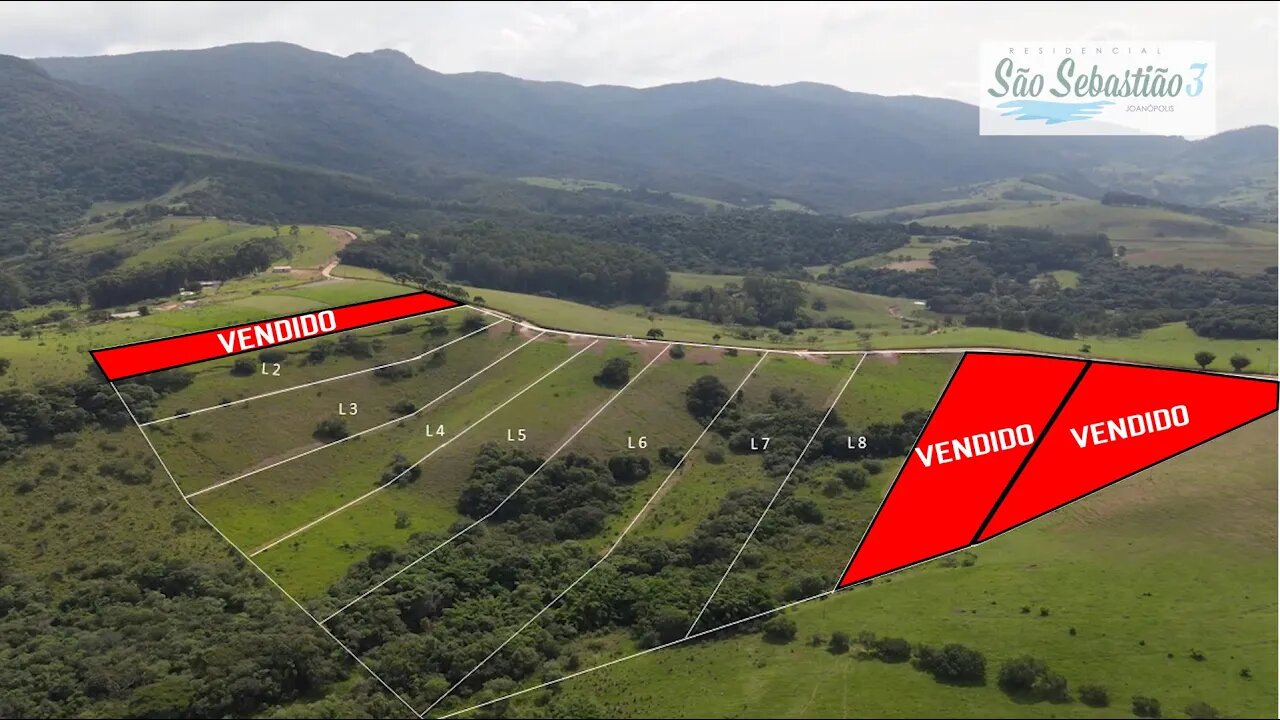 [30% VENDIDO] Residencial São Sebastião 3 em Joanópolis - SP [Vídeo 2]