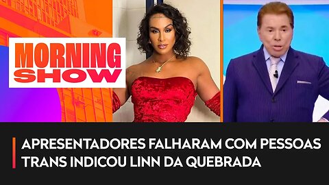 Linn da Quebrada cobra pedido de desculpas de Silvio Santos
