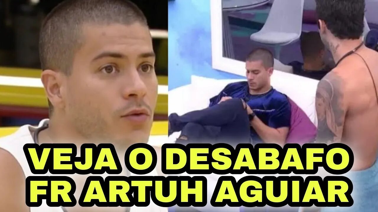 ARTHUR DESABAFA SOBRE SUA TORCIDA ASSISTA #bbb22 #arthuraguiar #bbbhoje #enquete