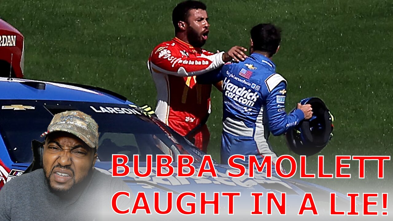 UNHINGED Bubba Wallace BUSTED Lying About Car Steering After Causing Crash & Fighting Kyle Larson!