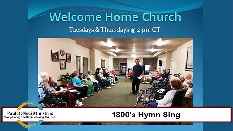 1800's Hymn Sing - 23.08.17 - with #pauldeneui