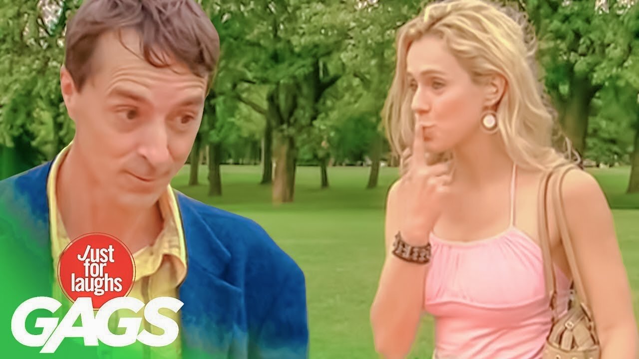 Beautiful Girl Takes Advantage Of Kissing Booth - Just For Laughs Gags Compilation | Comedy Video