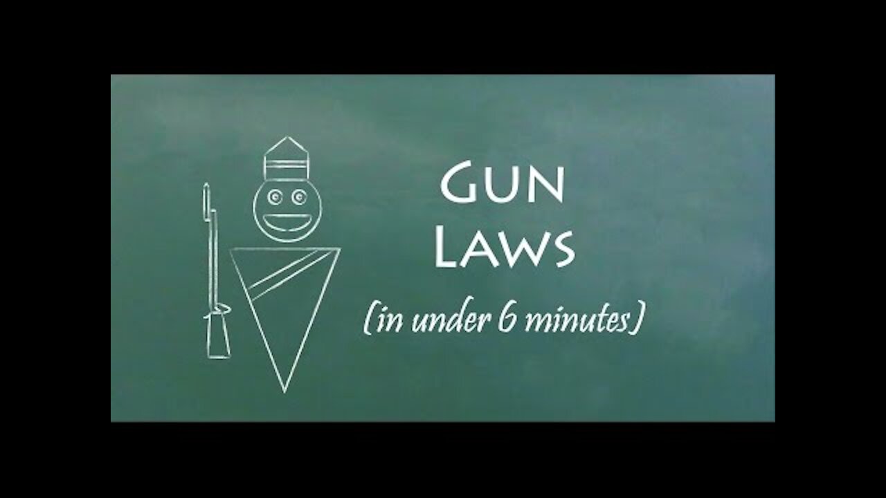 Understand Gun Laws in 6 Minutes