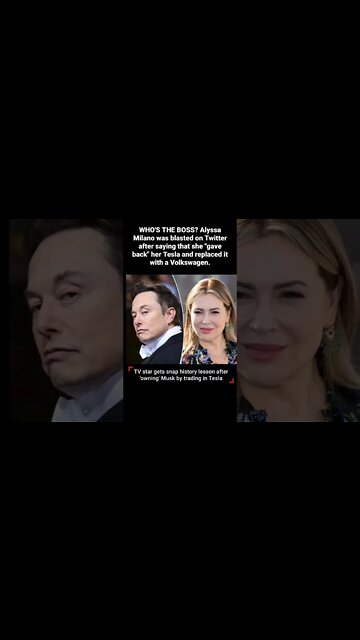 WHO'S THE BOSS? Alyssa Milano was blasted on Twitter after saying that she "gave back" T #shorts