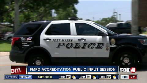 Fort Myers Police hold accreditation input session