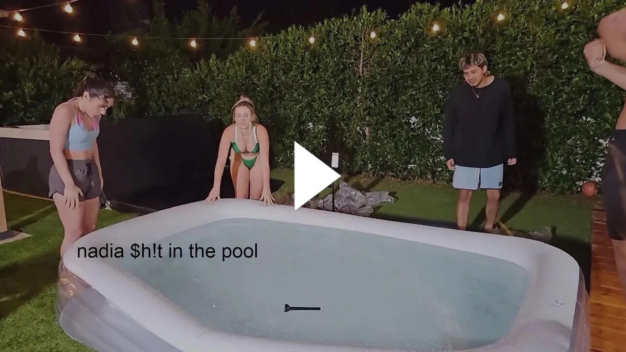 Exposed: Nadia's Scandalous Pool Incident Revealed