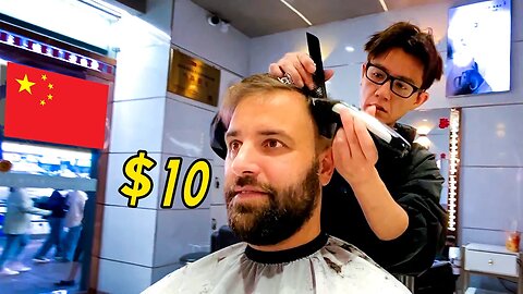 $10 unexpected haircut in China!