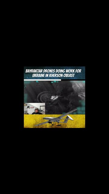 Bayraktar Drones Doing Work for Ukraine in Kherson Taking Out Russian Howitzer - War In Ukraine