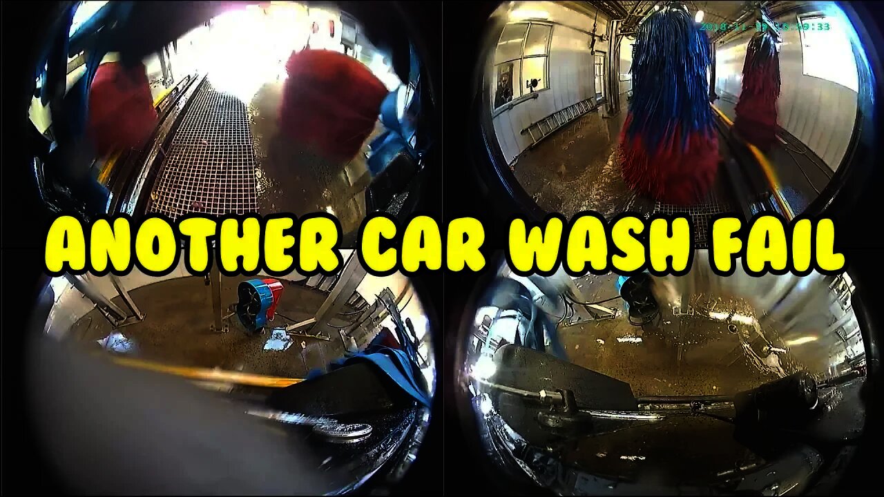 Another Car Wash Fail, NO undercarriage or stingers working, Franklin Auto Spa, Frazer PA