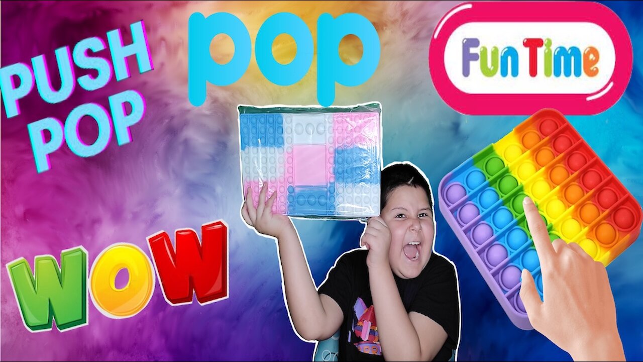 Jumbo Pop it Fidget Chess Board Game