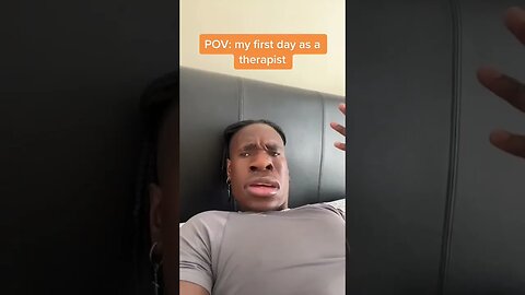 How I would be as a Therapist fr 😭
