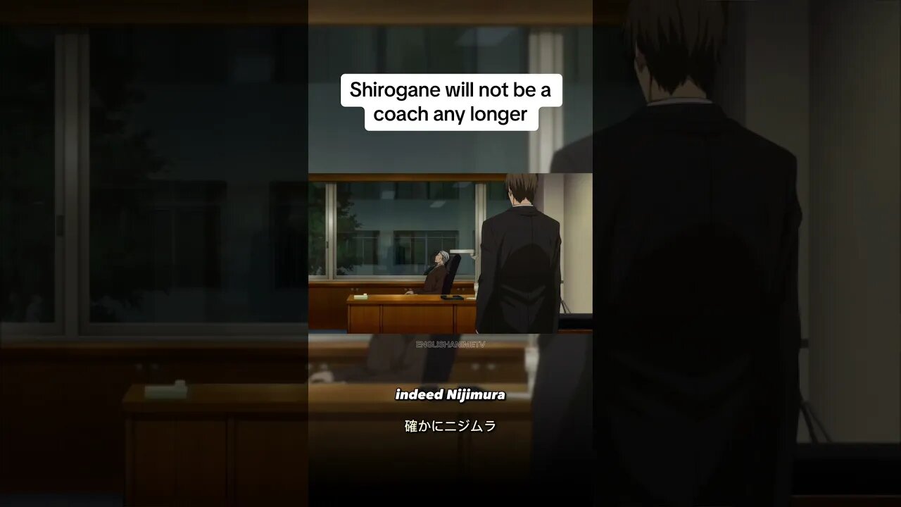 Shirogane will not be a coach any longer 😔 #anime #kurokonobasket #fyp