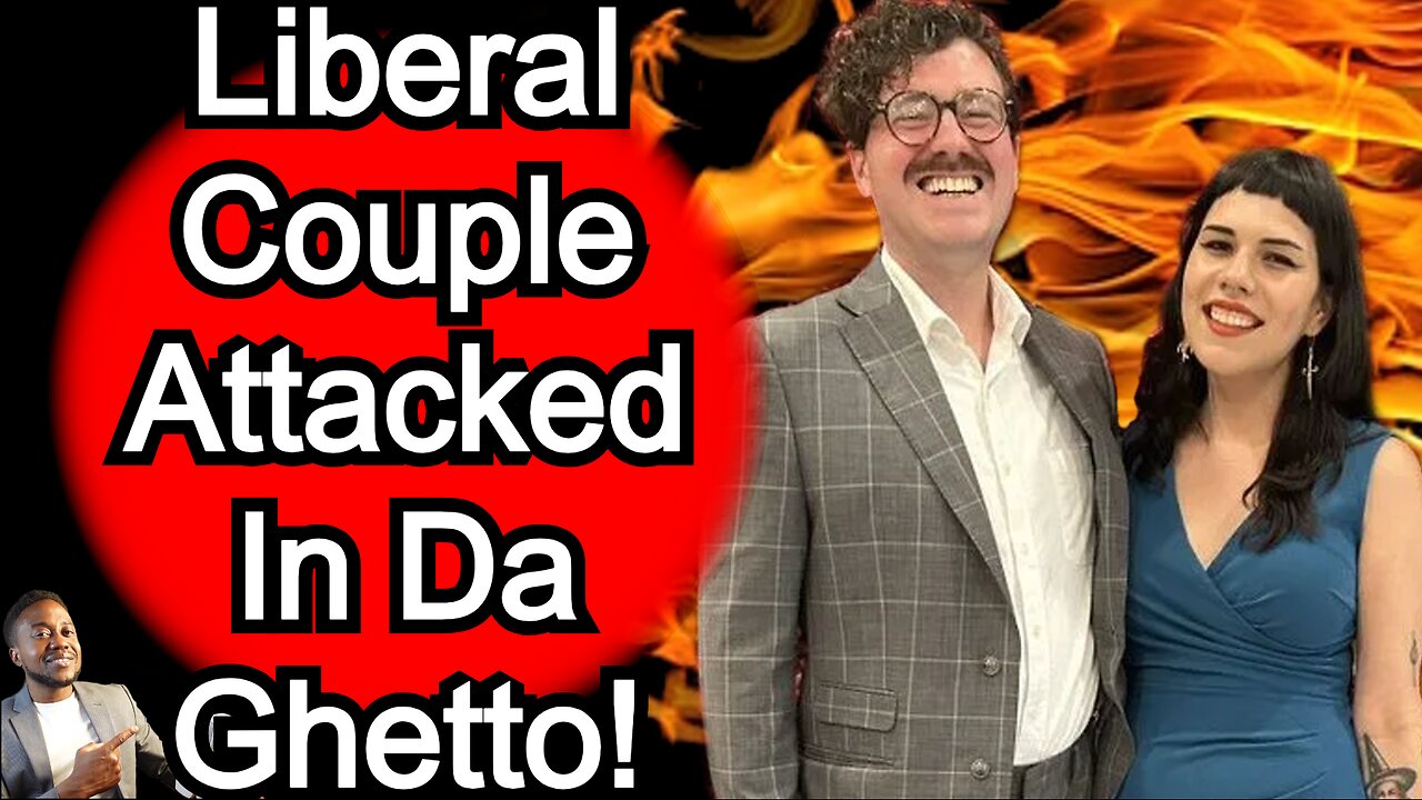 White Liberal Man and BLM/Antifa Supporting Girlfriend Viciously Attacked on Malcolm X BLVD in NY