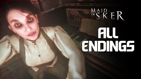 MAID OF SKER TODOS LOS FINALES [FINAL BUENO Y MALO] - JUEGO DE TERROR GAMEPLAY ESPAÑOL