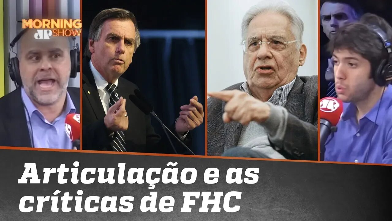Borges e Coppolla: articulação em torno da Previdência e FHC criticando governo