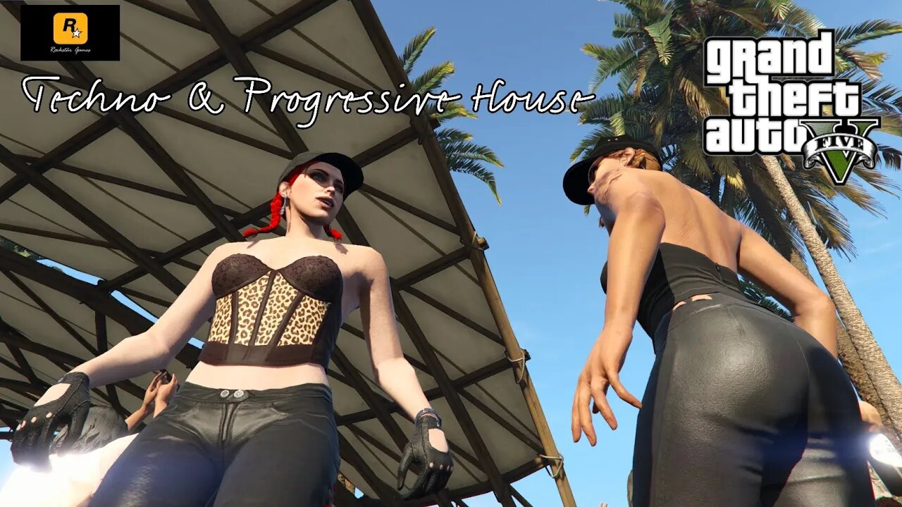 Techno & Progressive House Live / Cayo - GTA V.