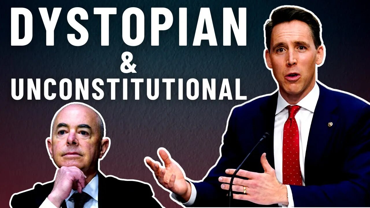 "You have turned your agency into a censorship machine!" Hawley faces off with Mayorkas