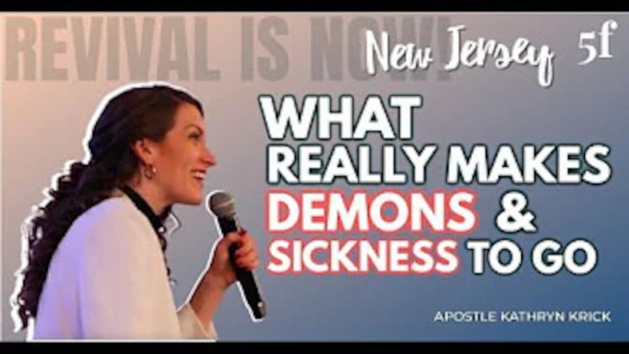 Revival Is Now NEW JERSEY 'What really makes demons and sickness to go'