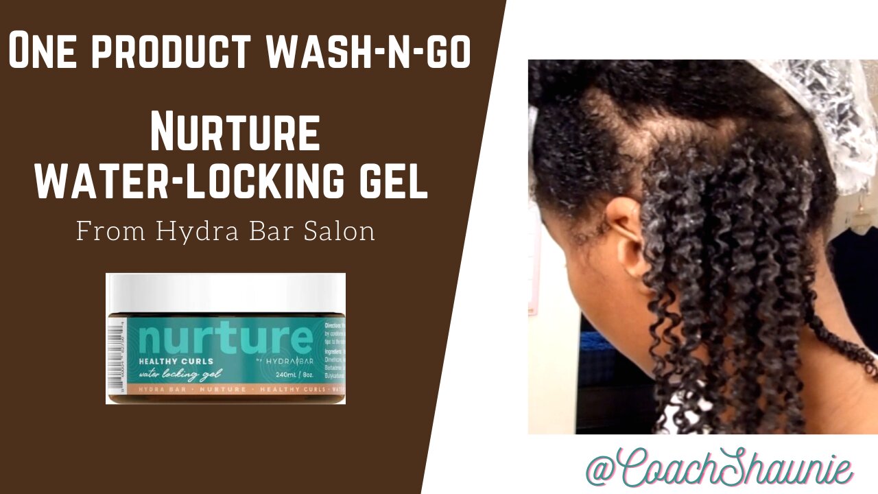 One Product Wash n Go w/ Nurture Water-Locking Gel