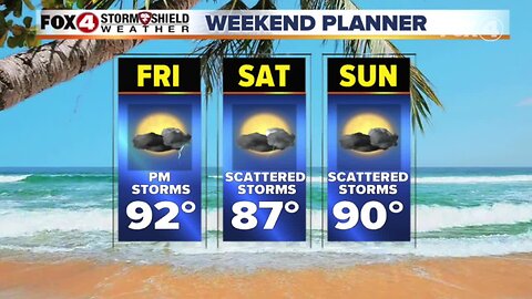 Weekend forecast in SWFL